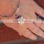2016 best selling fashion Lotus Flower stainless steel women jewelry bracelet for women