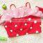 2017 red fashion girls summer swimsuits kids swimwear