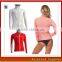 Red Sun Protective Wholesale/Sportswear Manufacturer Women Long Sleeve Rush Guard/---AMY164287