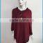 Latest new design women's fashion knitting pattern winter poncho