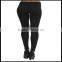 Stretch Workout Skinny Yoga Pants Foldover Waistband Cotton Leggings Style 1