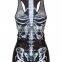 Manufacturer sale attractive style fashion skeleton sleeveless rock T-shirt