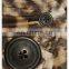 noble fashion women double-breasted animal print feminine winter coat