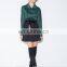 New British Stylish Comfort Dark Green Lace Up shirt