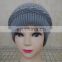 Real Wool Knitted With Raccoon Fur Pompom Beanie Hat Pretty Wool Knitted Raccoon Fur Ball hat