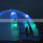 Glitter inflatable tent with led light led tent light
