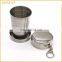 Creative Foldable Stainless Steel Water Bottle For Outdoor Camping Use