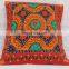 Jaipuri Vintage Suzani Cushion Cover Embroidered Indian Pillow Case Indian Decor