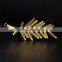 exquisite gold leaf bookmark