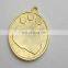  china custom gold plating metal military army dog tag