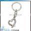 heart metal keyring promotion paris tourist souvenir metal keychain