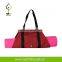 waterproof yoga mat bag, custom logo yoga bag, polyester yoga mat bag