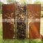 Decoration Outdoor Corten steel Garden Screen