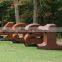 Corten Steel Letter Statue Corten Steel Sculpture