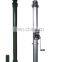 10m camera mild steel monitoring camera telescopic lighting mast pole