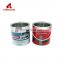 2.8 gland tinplate food grade tin can round empty metal cans for paint manufacturer