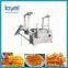 Fried Wheat Flour Puff Snack Process Line Food Extruder Machine with Packing Machine