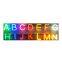 New colorful led letter sample Poster Acrylic Neon Light Sign
