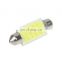 10X 6000K 42MM Festoon White COB LED Map/Dome Interior Lights Bulbs 578 211-2