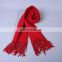 factory outlet 100% acrylic covered yarn tassel shawl warm scarf