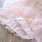 New children's clothing striped plaid 3 pearl net yarn dress girls skirt children's clothing