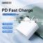 Remax New RP-U68 20W High conversion rate Fast charger mini portable wall phone 20w PD charge For iphone 12