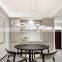 Modern Wave LED Pendant Light Dimmable Fixture Ceiling Chandelier Light LED Hanging Light Fixture for Contemporary Living Room
