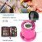 Nail Sterilizer Trimming Nail Metal Tool Sterilization Box with Overheating Protection Device(Pink)