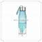 plastic fruit juice bottle fruit infuser water bottle lemon cup