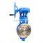 Bundor flanged butterfly valve price PN10/16 triple eccentric triple offset butterfly valve
