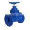 Bundor Ductile Iron Gate Valve For Water wheel Handle Non-rising stem Gate Valve