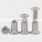 male and female  Brass stainless steel  m3 m4  Chicago Screw  binding post  screw