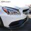 C63  carbon fiber parts for C-class W205 C63 2014-2017y to P-style front lip and diffuser for C63
