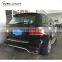 GLE diffuser with tips fit for MB GLE300 GLE320 GLE350 GLE400 to GLE63 S 4matic GLE body kits GLE63 diffuser with exhaut tips
