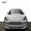 HM style wide body kit for Porsche cayenne 958 front bumper rear bumper carbon fiber hood for porsche cayenne 958 facelift