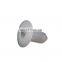 JZ plastic fasteners 2 in 1white door panel nylon fixed clip