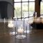 Hotsales Custom Decorative High Quality Glass Tealight Candle Holders In Bluk Home Clear Glass Candle Jars