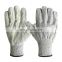 HPPE Cut Resistant Gloves with leather on palm