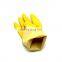 CE Approved Yellow Household Latex gloves / Rubber Cleaning gloves