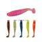 in Stock Soft Fishing Fish Lure Plastic Fishing Lure Sets T-Tail Floating Bionic Lure Soft Bait Kits