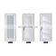Foshan Factory Apartment Solid Core Modern Interior Design Wooden Door With Glass