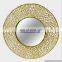 designer luxury metal wall Mirror