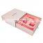 Slide out paper christmas hard hair care shampoo pump up packaging box