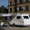 wholesale price factory off road touring car caravan ASJ 380  travel trailer RV outdoor cover camper trailer