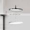 Simple Modern Nordic Acrylic Living Room Kitchen Ring Ceiling Led Chandelier Pendant Lamp Lighting