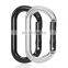 JRSGS CE Certification 25kn Climbing Buckle Climbing Safety Snap Hook 7075 Aluminum Carabiner Clip S7108