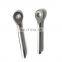 JRSGS stainless steel 304 316 rigging eye terminal wire rope fitting eye swage terminal for cable railing