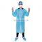Isolation Kitchen Dustproof Clean Protective Disposable CPE Apron Plastic Gown