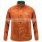 Custom Charcoal-brown Split Cow Leather Welding Jacket Mens,Welder Jacket,Welding leather jacket