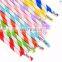 Eco-friendly disposable paper straws biodegradable tea paper straws independent wrapping paper straws
